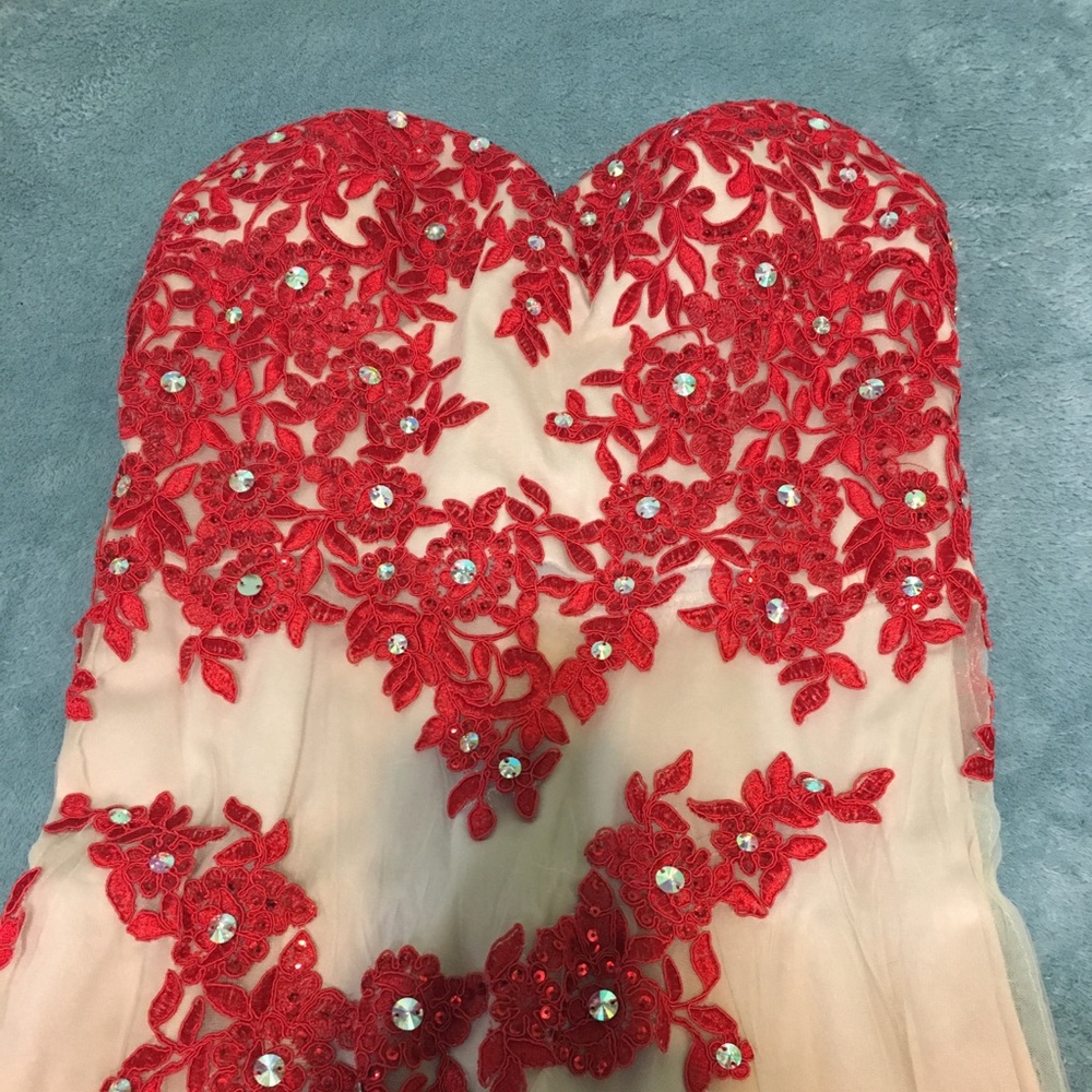Red Prom Dress - Picture 5 of 5